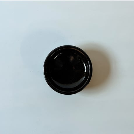 深皿（3.5寸／約10.5cm）黒　（05）