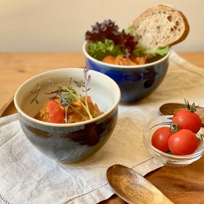 カフェオレボウル 呉須（03） | 出西窯 on-line STORE