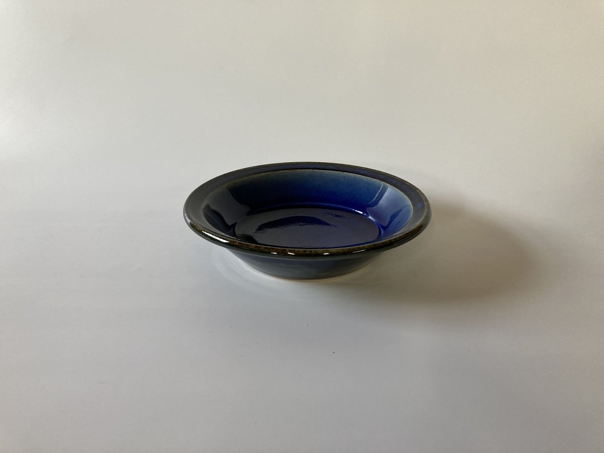 縁付深皿(6寸/約18cm)呉須 (10) | 出西窯 on-line STORE 縁付深皿(6寸/約18cm)呉須 (10) | 出西窯 on-line STORE