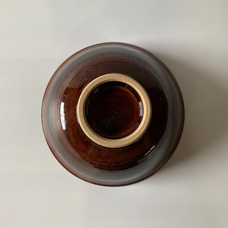 丼鉢（7寸／約21㎝）内外飴 （08） | 出西窯 on-line STORE