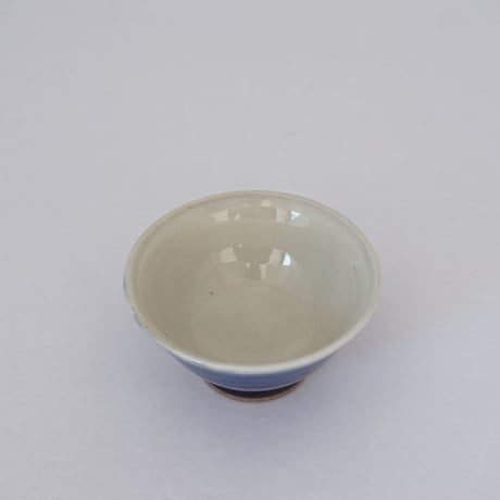 ご飯茶碗（小　口径約11.5cm・高さ約6cm）呉須　（08）
