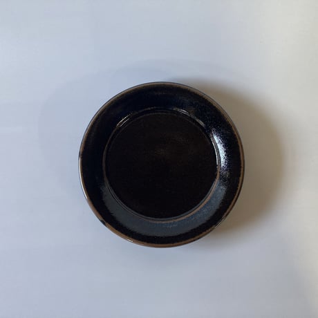 縁付平皿（6寸／約18㎝）黒　（12）