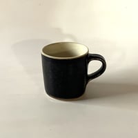 手付カップ　切立型　黒　（12）