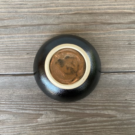 深皿（7寸／約21㎝）黒　（02）