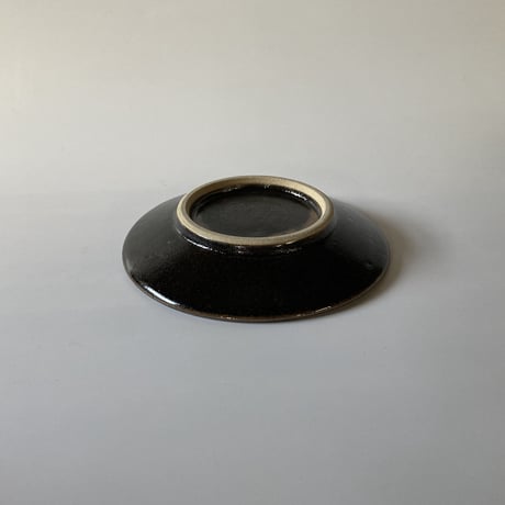 平皿（6寸／約18㎝）黒　（01）