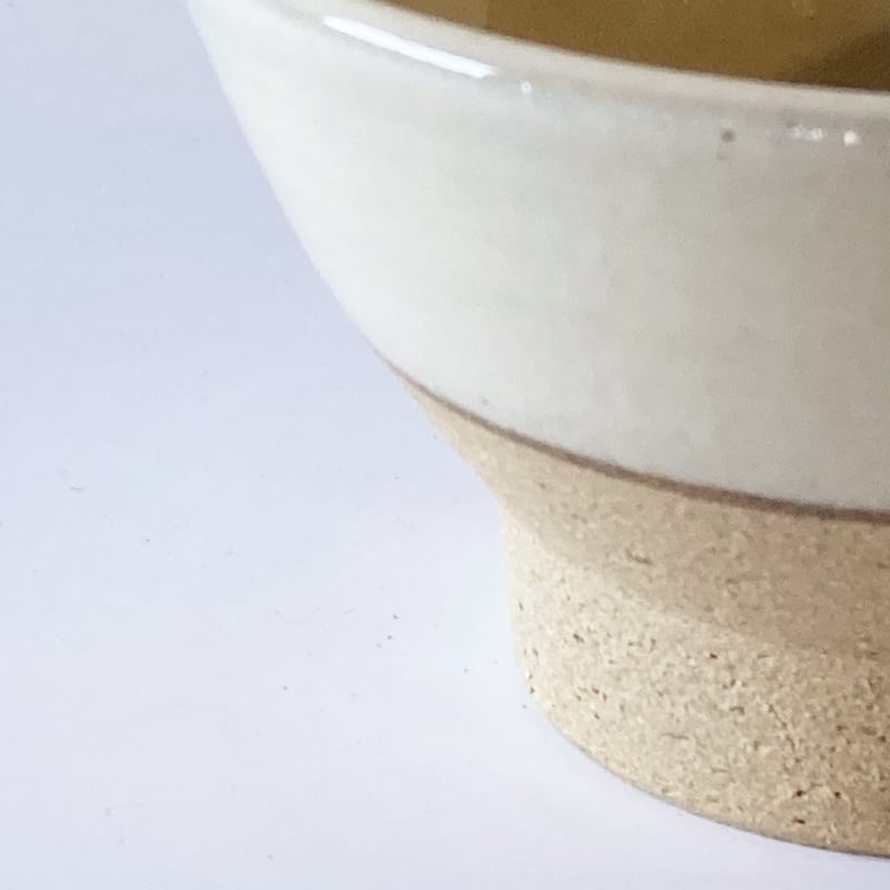 備前焼 綺麗な 茶碗ヒダスキ模高さ5㎝ 口径12㎝ 高台径5㎝（高力  