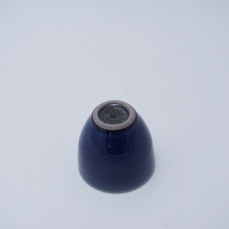 ウォーク型湯呑（小）呉須 （18） | 出西窯 on-line STORE