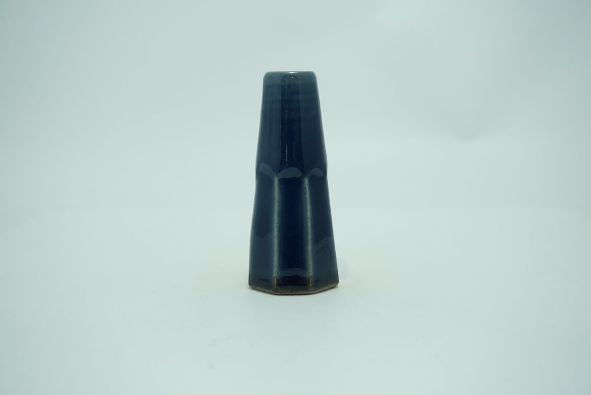 花器 陶印あり 詳細不明 雪峯・花器・陶器・水盆・生け花・No.200815-011・梱包サイズ60