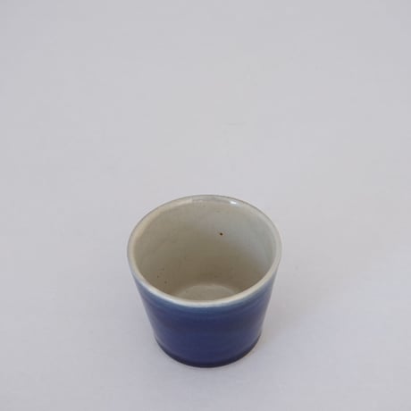 切立湯呑（小）呉須　（04）