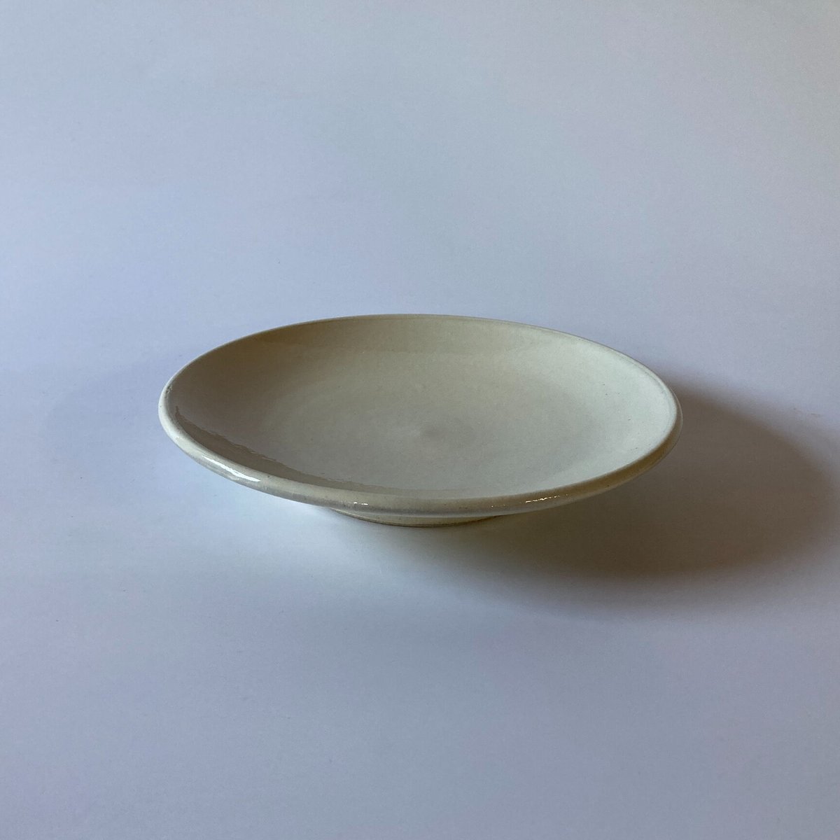 パチュリ様　李英才　平皿　径22.5cm　①＆②　２枚にて 平皿（6寸／約18㎝）白 （01） | 出西窯 on-line STORE