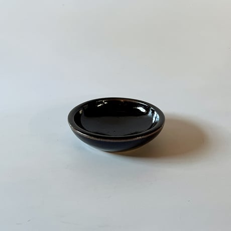 深皿（3.5寸／約10.5cm）黒　（05）