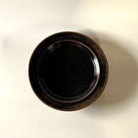 イタリー皿（7寸／約21㎝）黒　（02）