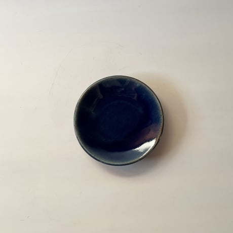 平皿（3.5寸／約10.5㎝）呉須　（03）