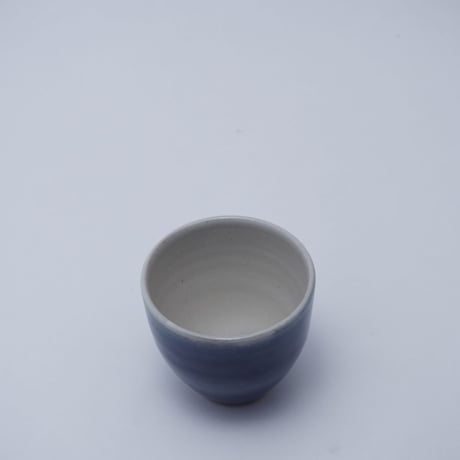 ウォーク型湯呑（小）呉須　（14）