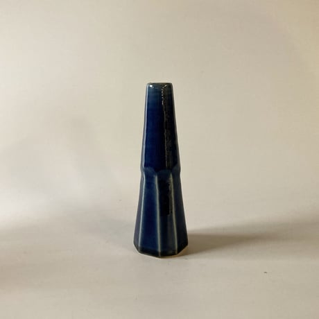 下面取筒花入（小　高さ約18cm）呉須（08）