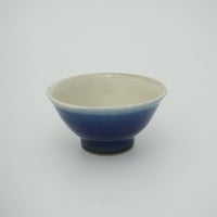 ご飯茶碗（大　口径約12.5cm・高さ約6.5cm）呉須　（08）