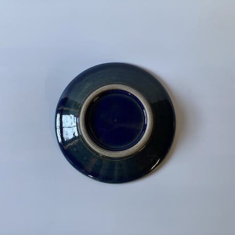 平皿（6寸／約18㎝）呉須　（01）