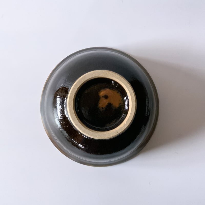 丼鉢（5寸／約15㎝）黒 （08） | 出西窯 on-line STORE