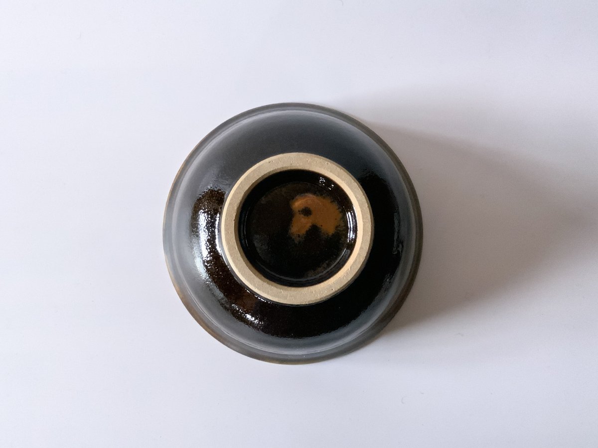 丼鉢（5寸／約15㎝）黒 （08） | 出西窯 on-line STORE