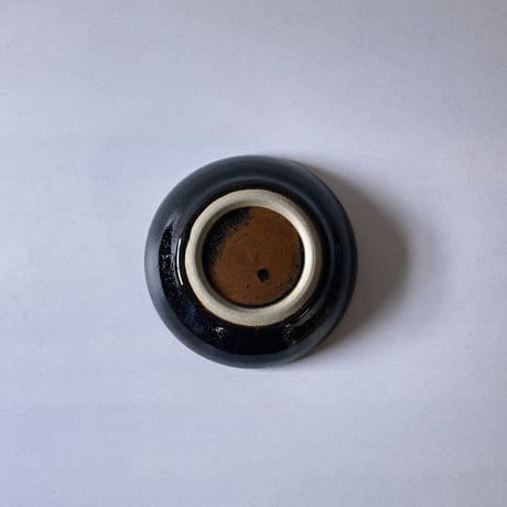 深皿（4.5寸／約13.5cm）黒　（14）