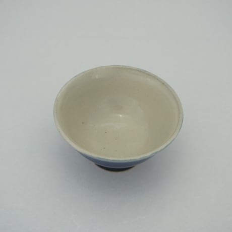 ご飯茶碗（大　口径約12.5cm・高さ約6.5cm）呉須　（08）