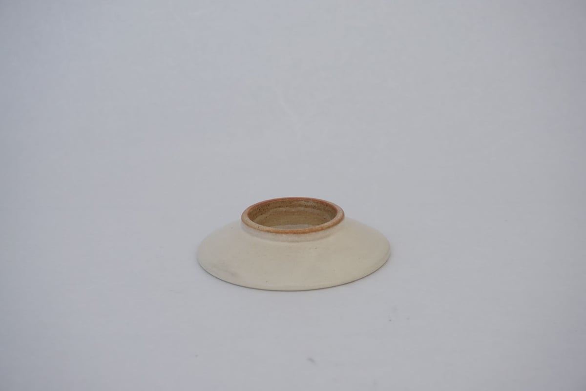 平皿（3.5寸／約10.5㎝）白 （03） | 出西窯 on-line STORE