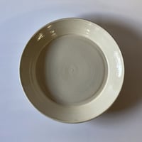 縁付平皿（8寸／約24㎝)）白　（07）