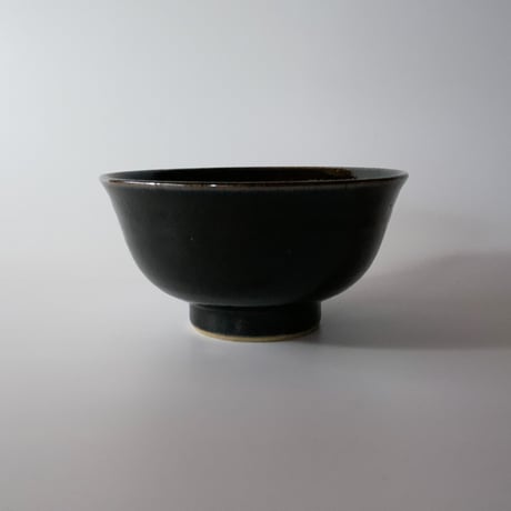 丼鉢（5寸／約15㎝）内外黒　（08）