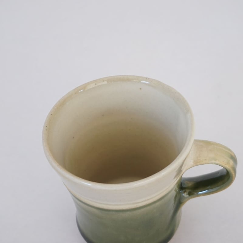 手付カップ 下緑 （03） | 出西窯 on-line STORE
