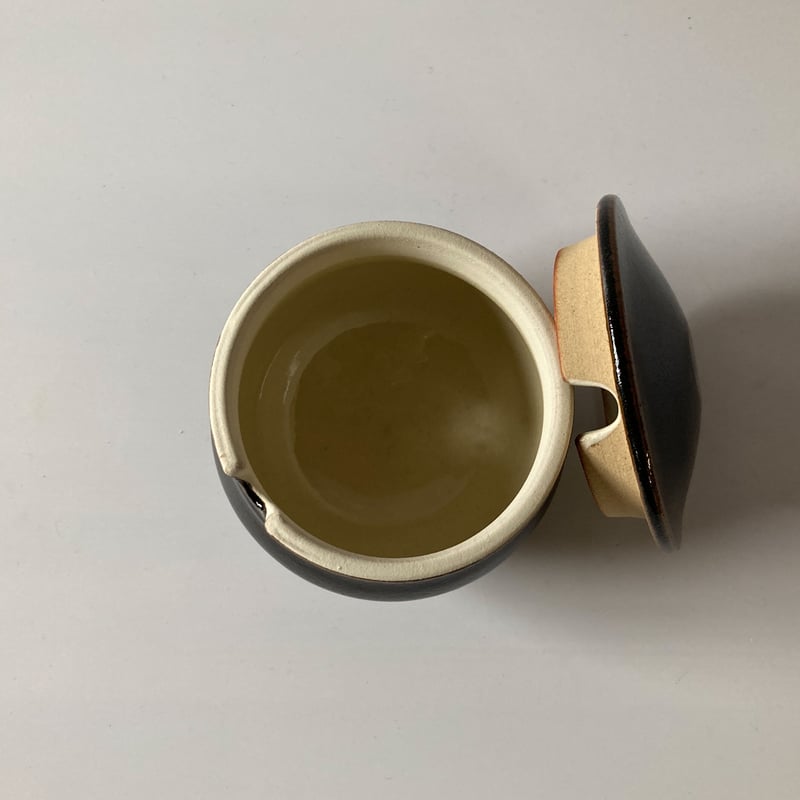 砂糖壷 黒 （11） | 出西窯 on-line STORE