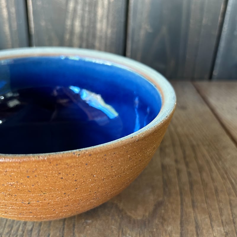 出西窯　6点セット　ボウル　平皿 ボウル（5寸／約15㎝）呉須・外鉄 （05） | 出西窯 on-line STORE