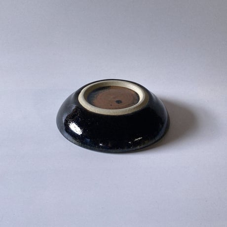 深皿（4.5寸／約13.5cm）黒　（14）