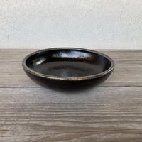 深皿（7寸／約21㎝）黒　（02）