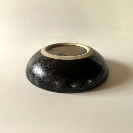 深皿（6寸／約18㎝）黒　（14）