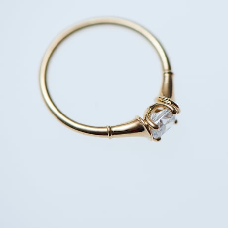 horn / Cushion cut Diamond Ring