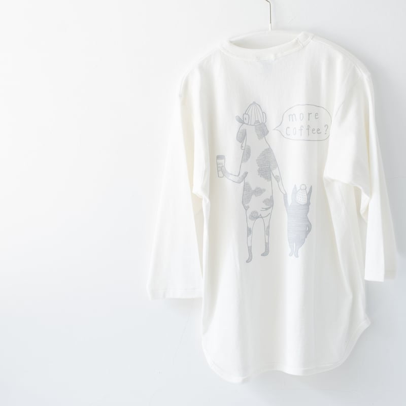 AMAZINGCOFFEE × SEVEN Tシャツ 白 Lサイズ AMAZINGCOFFEE × SEVEN Tシャツ 白 Lサイズ（METAL ROBOT魂
