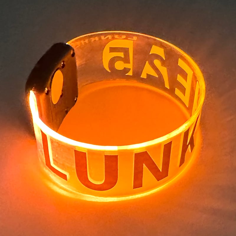 25th Anniversary LEDリストバンド ORANGE | LUNKHEAD OF