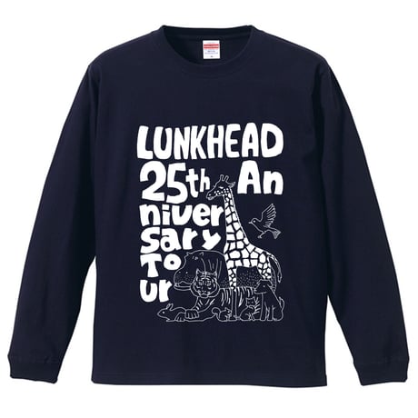 25th Anniversary どうぶつロンT | LUNKHEAD OFFICIAL STORE 25th Anniversary どうぶつロンT | LUNKHEAD OFFICIAL STORE