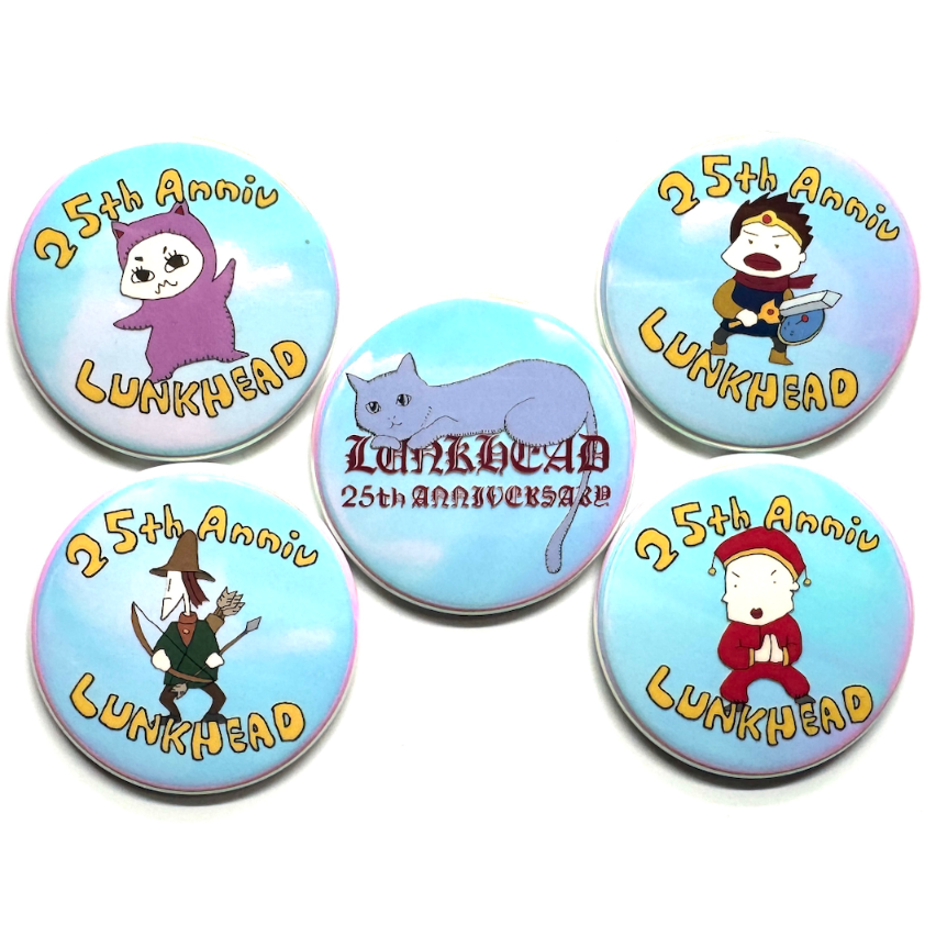 25th Anniversary 缶バッヂ SEASON 2 全5種 | LUNKHEAD O