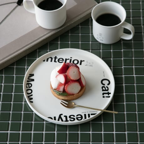 【数量限定】Lee Izumida × &CAT / 20㎝ plate