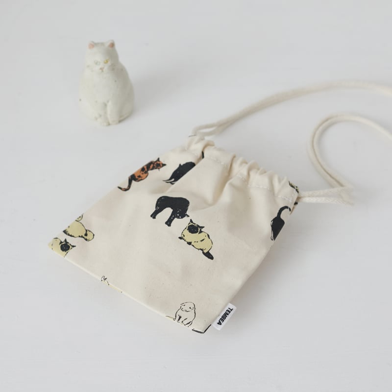 TEMBEA」 巾着ポシェット | & CAT | ONLINE STORE