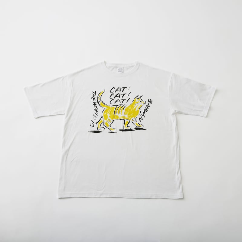 サガエメラルドビヨンド　Ameya's Cats! Tシャツ Lサイズ サガエメラルドビヨンド Ameya's Cats! Tシャツ Lサイズ サガ