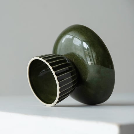 KANON / food bowl ［織部］