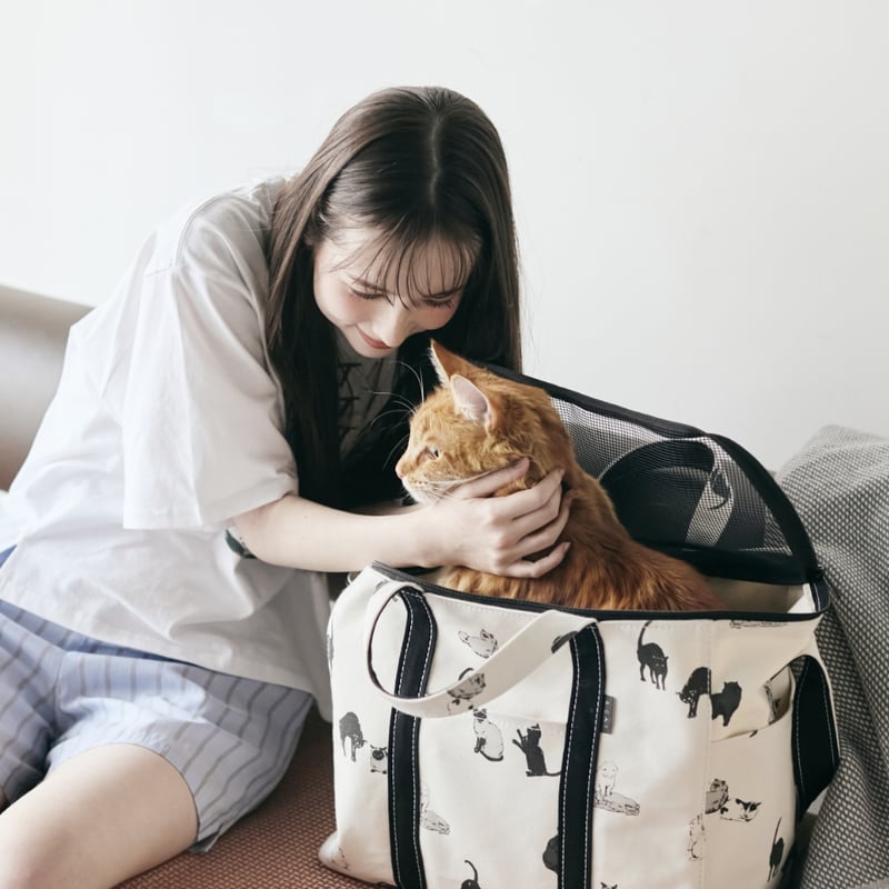 TEMBEA × &CAT / Carry Tote Bag | & CAT | ON TEMBEA × &CAT / Carry Tote Bag | & CAT | ON