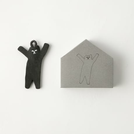 ドミニク レザーキーホルダー 黒ver.