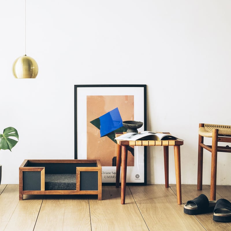 NY BED / pet bed ［ウォールナット］ | & CAT | ONLINE