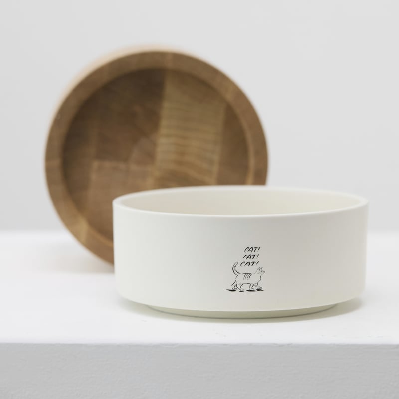 &CAT ウォーターボウル　ウォールナット &CAT ウォーターボウル ウォールナット