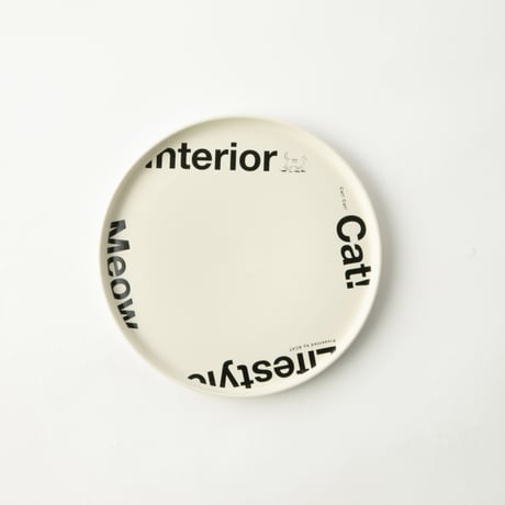 【数量限定】Lee Izumida × &CAT / 20㎝ plate