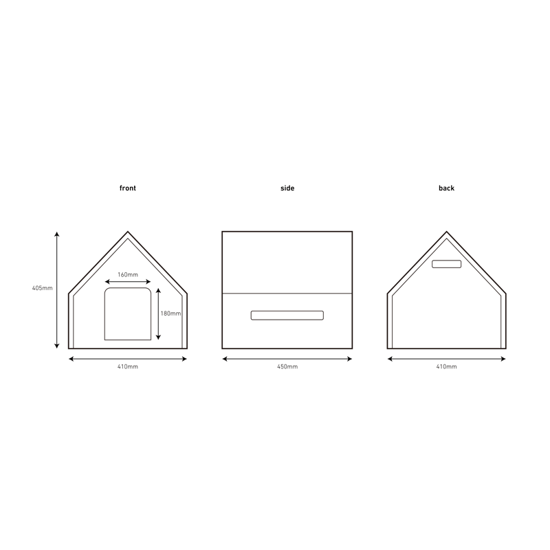 アラログ素材・キャットHOUSE（b） （≪人気≫◎GROOM グルーム ねこ  