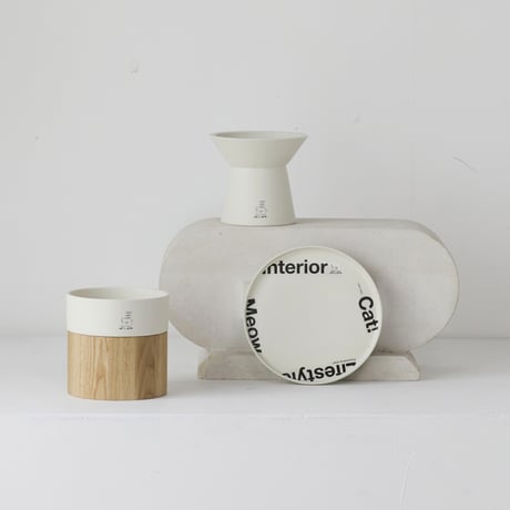 【数量限定】Lee Izumida × &CAT / 20㎝ plate
